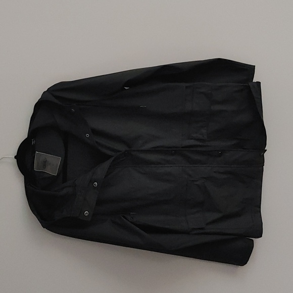 Only Jackets & Blazers - Only Classic Black Rain Jacket Coat M